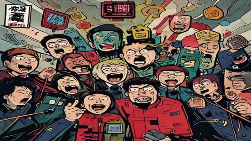 爆料吃瓜黑料漫画案例一：娱乐圈大瓜漫画封面